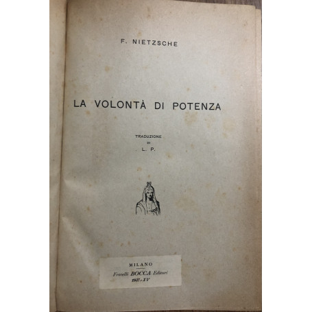 La volontà di potenza