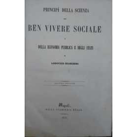Principi della scienza del ben vivere sociale e della Economia Pubblica e degli Stati