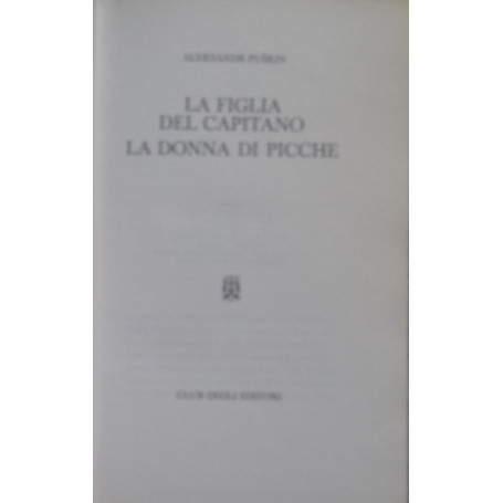 La Figlia del Capitano - La donna di Picche