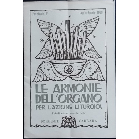 Le armonie dell'organo per l'azione liturgica. Fascicolo 6