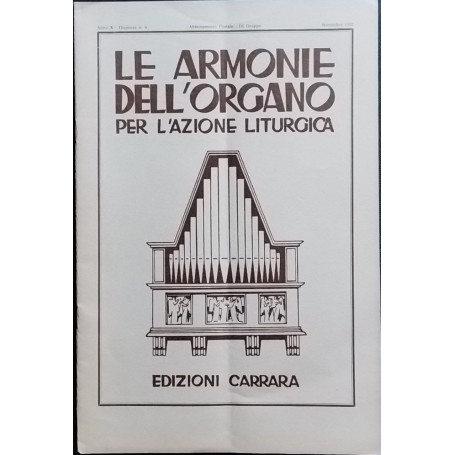 Le armonie dell'organo per l'azione liturgica. Dispensa 8