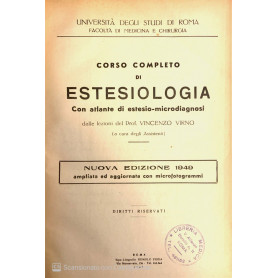 Corso completo di estesiologia