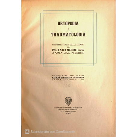 Ortopedia e traumatologia