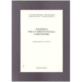 Materiali per un diritto penale comunitario