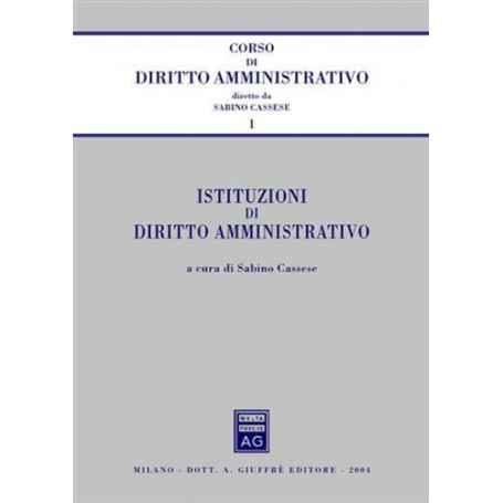 Istituzioni di diritto amministrativo
