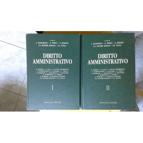Diritto amministrativo Vol. I e II
