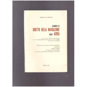 Elementi di diritto della navigazione parte aerea