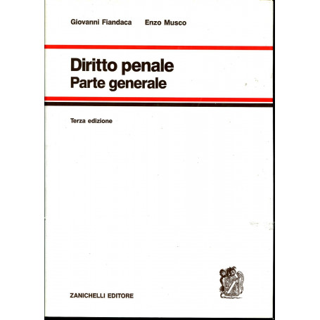 DIRITTO PENALE PARTE GENERALE