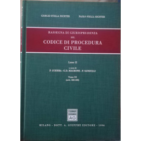 Rassegna di giurisprudenza del Codice di procedura civile. Artt. 360-408 (Vol. 2/3)