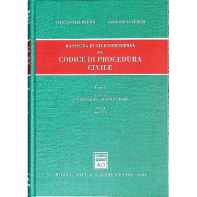 Rassegna di giurisprudenza del Codice di procedura civile. Aggiornamento 1996-1998. Artt. 1-74 (Vol. 1/1)