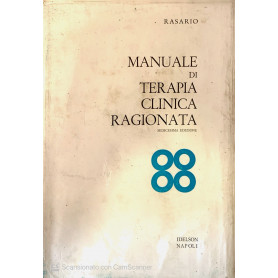 Manuale di terapia clinica ragionata