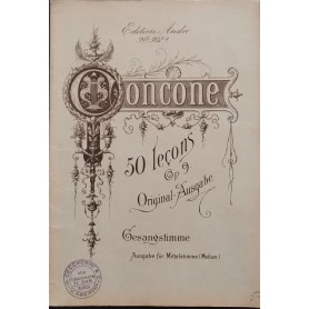 50 lecons. Op. Original Ausgabe