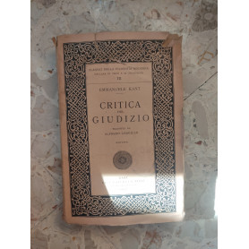 Critica del giudizio