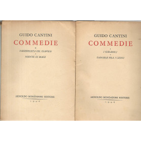 Commedie I. I girasoli - Daniele fra i leoni. Commedie II. Passeggiata col diavolo - Niente di male