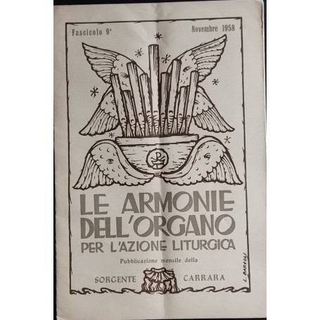 Le armonie dell'organo per l'azione liturgica. Fasciolo 9