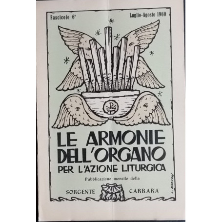 Le armonie dell'organo per l'azione liturgica. Fascicolo 6