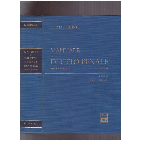 Manuale di Diritto Penale Parte Generale