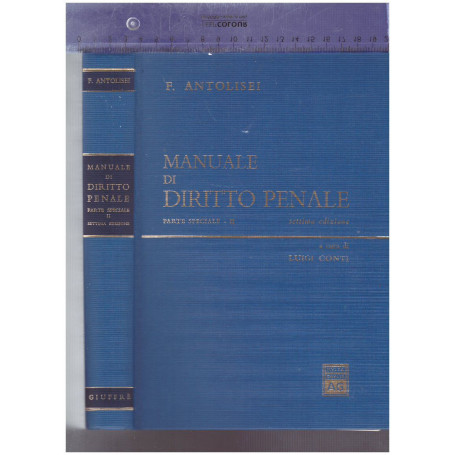 Manuale di diritto penale Parte Speciale II