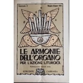 Le armonie dell'organo per l'azione liturgica. Fascicolo 5