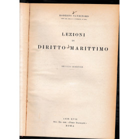 Lezioni di Diritto Marittimo