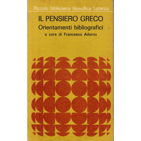 Il pensiero greco