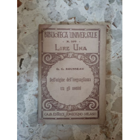 Dell'origine dell'ineguaglianza tra gli uomini