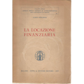 La locazione finanziaria