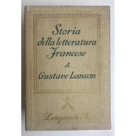 Storia della letteratura francese. (2 volumi)