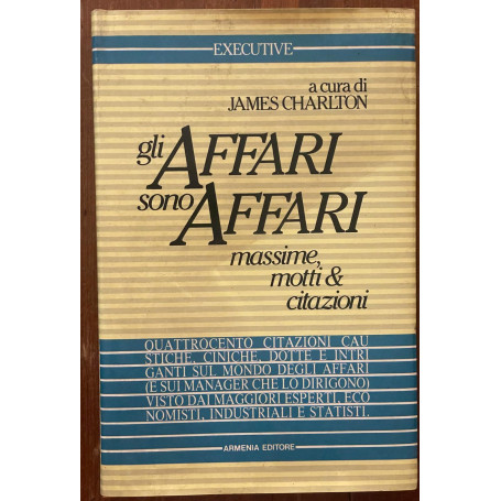 gli affari sono affari
