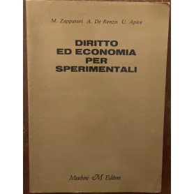 diritto ed economia per sperimentali