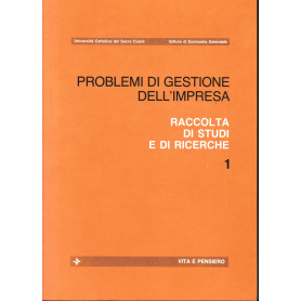 Problemi di gestione dell'impresa.