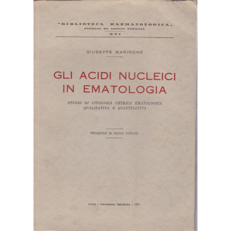 Gli acidi nucleici in ematologia