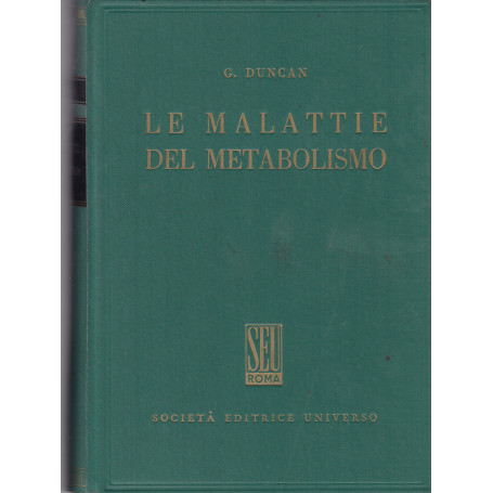 Le malattie del metabolismo