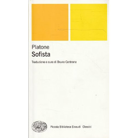 Sofista. Testo greco a fronte