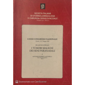 LXXXII congresso nazionale: i tumori maligni dei seni paranasali