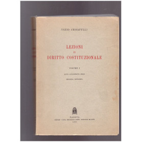Lezioni di diritto costituzionale Vol. I