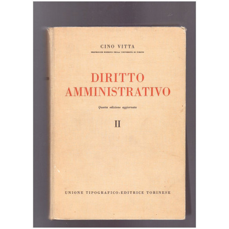 Diritto amministrativo Vol. II