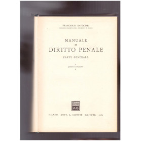 Manuale di Diritto Penale Parte Generale