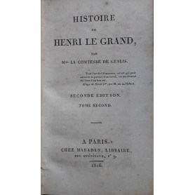 Histoire de Henri Le Grand