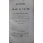 Histoire de Henri Le Grand