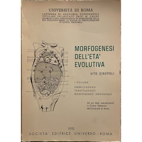 Morfogenesi dell'eta' evolutiva I volume