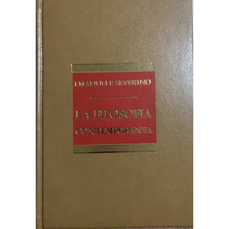 La Filosofia contemporanea.