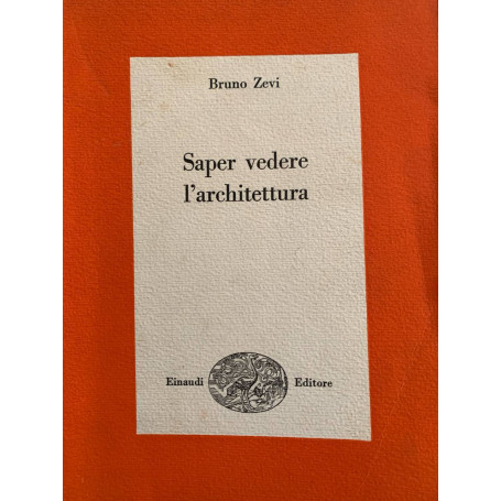 Saper vedere l'architettura