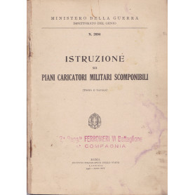 Istruzione sui piani caricatori militari scomponibili
