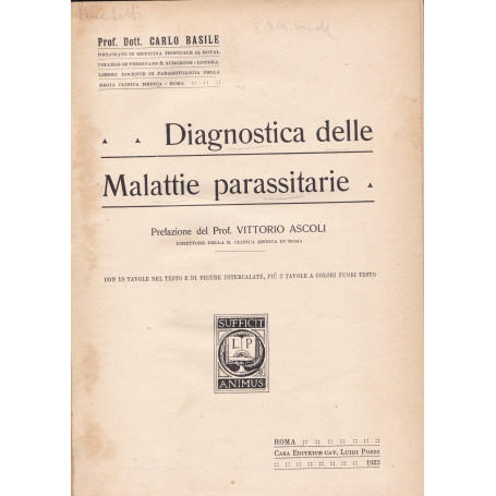 Diagnostica delle malattie parassitarie