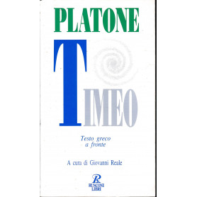 Timeo. Testo in Greco a fronte.