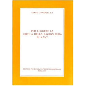 Per leggere la Critica della ragion pura di Kant