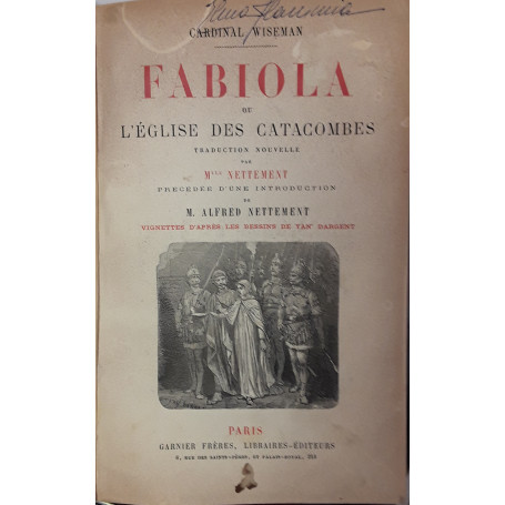 Fabiola ou l'église des catacombes