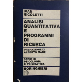 Analisi quantitativa e programmi di ricerca