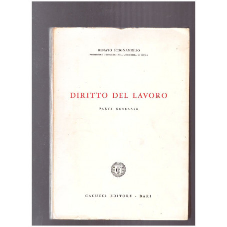 Diritto del lavoro Parte Generale